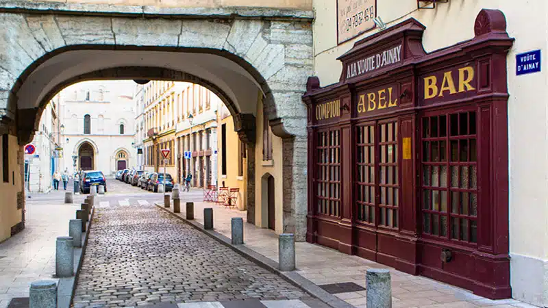 Abel, famous bouchon restaurant in Lyon, France